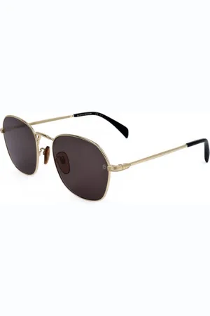 DB EYEWEAR BY DAVID BECKHAM Tilbehør, unisex, Gul, ONE SIZE, Uld, Stilfulde solbriller til ethvert outfit