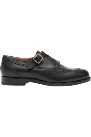 Scarosso Sko, Dame, Sort, 39 EU, Uld, Olga Monk Strap Sko