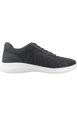 Geox Sko, Herre, Blå, 42 EU, Uld, Stilfulde sneakers til en urban livsstil