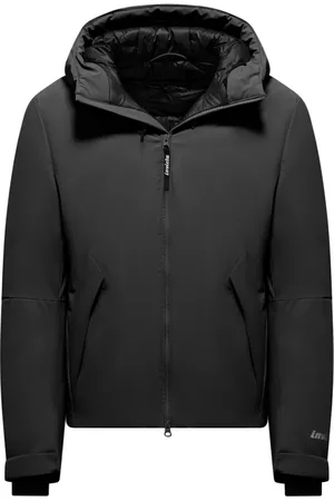 Invicta Jakke, Herre, Sort, XL, Uld, Sort Fast Hætte Jakke