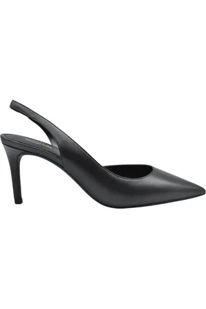 Michael Kors Sko, Dame, Sort, 38 1/2 EU, Sorte flade sko Elegant stil