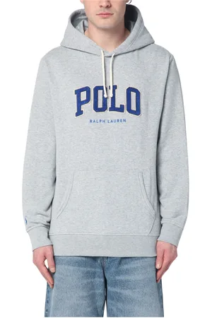 Ralph Lauren Sweathshirts & Hoodies, Herre, Grå, S, Hættetrøje