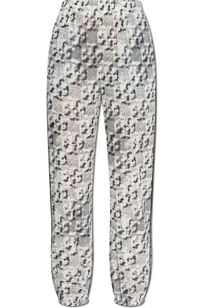 Tory Burch Bukser, Dame, Hvid, M, Bomuld, Løstsiddende bukser