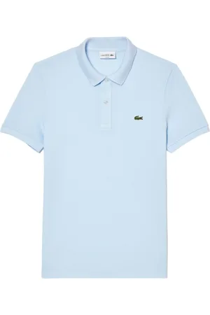 Lacoste Top, Herre, Blå, XL, Slim Fit Piqué Cotton Polo Shirt