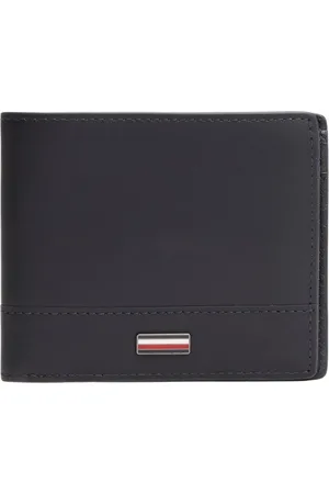 Tommy Hilfiger Tilbehør, Herre, Sort, ONE SIZE, Læder, Herre Punge Sort Forår/Sommer Kollektion