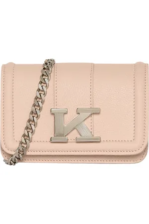 Kiton Taske, Dame, Lyserød, ONE SIZE, Læder, Sofia Læder Clutch Taske