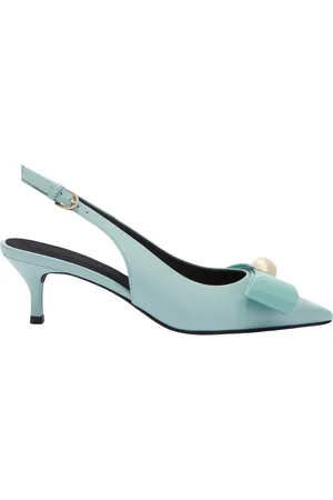 Furla Sko, Dame, Blå, 37 EU, Uld, Sfera Slingback