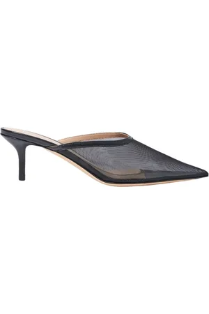 Scarosso Sko, Dame, Sort, 37 1/2 EU, Uld, Laura Heeled Mule