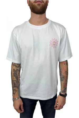 GCDS Top, Herre, Hvid, L, Bomuld, Bomuld T-shirt