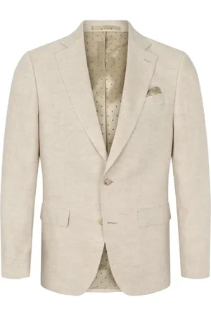 Sand Jakke, Herre, , M, Uld, Elegant Stjerne Model Blazer