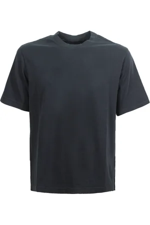 Circolo Top, Herre, Sort, L, Bomuld, Sort Crew-neck T-shirt Regular Fit