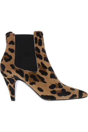 GIAMPAOLO VIOZZI Sko, Dame, Brun, 37 1/2 EU, Leopard Pony Damesko
