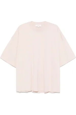 STUDIO NICHOLSON Top, Herre, Lyserød, M, Crew Neck Short Sleeve T-shirt