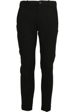 RRD Bukser, Herre, Sort, S, Polyester, Slim-fit Chino Bukser