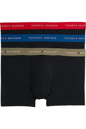 Tommy Hilfiger Undertøj, Herre, Flerfarvet, L, Bomuld, 3-Pak Stretch Bomuld Boxershorts