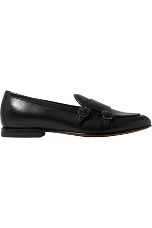 Scarosso Sko, Dame, Sort, 40 EU, Læder, Virginia Almond Toe Loafers