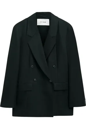 Ivy & Oak Jakke, Dame, Sort, S, Linned, Jasemina Rose Blazer