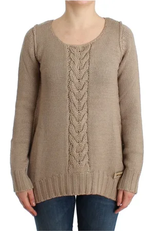 Roberto Cavalli Strik, Dame, , S, Uld, Uld Sweater