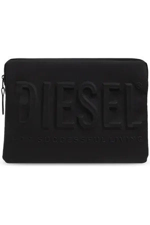 Diesel Taske, unisex, Sort, ONE SIZE, Uld, Etui 3D Biscotto Laptop Sleeve til bærbar computer 14"