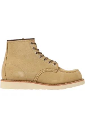 Red Wing Sko, Herre, Gul, 41 1/2 EU, Læder, Classic Moc Hawthorne Snørestøvler