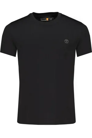 Timberland Top, Herre, Sort, XL, Bomuld, Sort Bomuld Herre Slim Fit T-Shirt