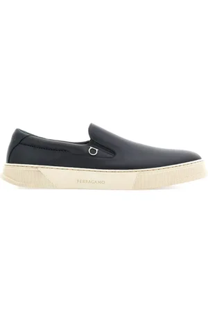 Salvatore Ferragamo Sko, Herre, Sort, 40 1/2 EU, Uld, Flade sko til kvinder