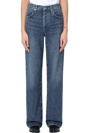 Citizens of Humanity Jeans, Dame, Blå, W24, Tyl, Palazzo Style Jeans