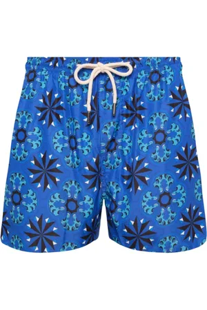 PENINSULA Badetøj, Herre, Blå, 2XL, Polyester, Middelhavsstil Badetøj