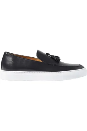 Scarosso Sko, Herre, Sort, 43 1/2 EU, Amedeo Nero Slip-On Sko
