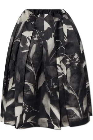 Comme des Garçons Nederdel, Dame, Sort, XS, Silkekjole