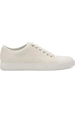 Lanvin Sko, Herre, Hvid, 42 EU, Uld, Stilfulde Sneakers til Mænd