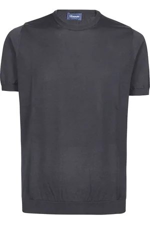 DRUMOHR Top, Herre, Blå, L, Bomuld, T-shirts