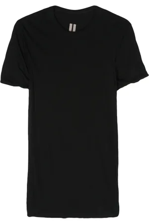 Rick Owens Top, Herre, Sort, L, Bomuld, Kortærmet Bomulds T-shirt