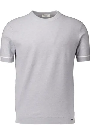 Gentiluomo Top, Herre, Grå, 2XL, Lys grå T-shirt