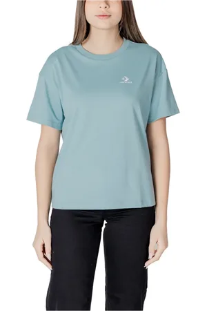 Converse Top, Dame, Grøn, S, Bomuld, Grøn Bomuldst-shirt til Kvinder