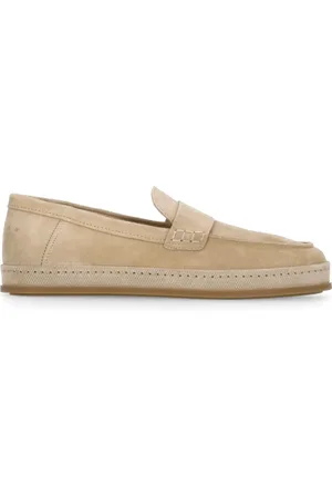 Hogan Sko, Dame, , 36 EU, Læder, Ruskind Loafers Rund Tå