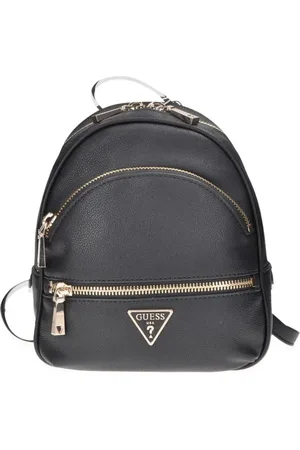 Guess Taske, Dame, Sort, ONE SIZE, Uld, Eco Brenton Rygsæk i Bleg Guld