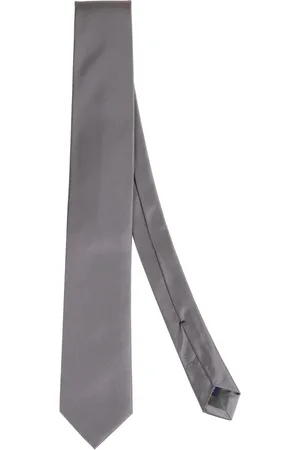 Errico Formicola Tilbehør, Herre, Grå, ONE SIZE, Elegant Slips til Formelle Anledninger