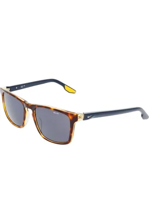 Nike Tilbehør, Herre, Brun, 55 MM, Uld, Stilfulde Solbriller Eclipse Rise