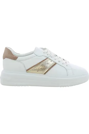 Regarde le ciel Sko, Dame, Hvid, 37 EU, Uld, Guld Damesko Regina 03