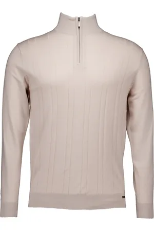 Gentiluomo Strik, Herre, , XL, Turtle Zip Sweater