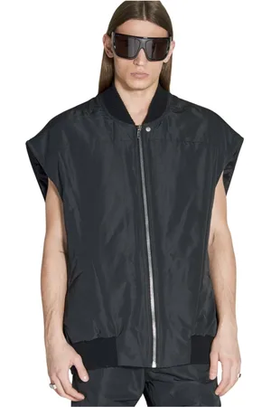 Rick Owens Jakke, Herre, Sort, XL, Polyester, Jumbo Flight Vest