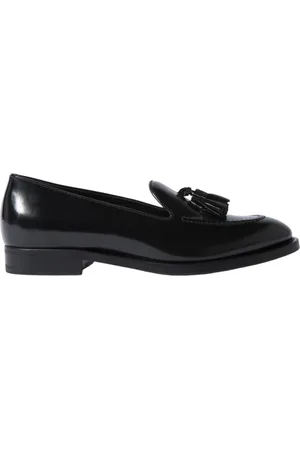 Scarosso Sko, Dame, Sort, 38 EU, Læder, Sienna Bright Tassel Loafers
