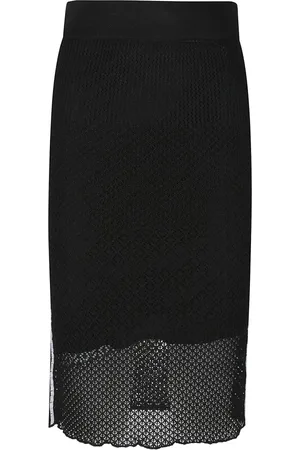 Pinko Nederdel, Dame, Sort, XS, Elegant Trivor Nederdel til Kvinder