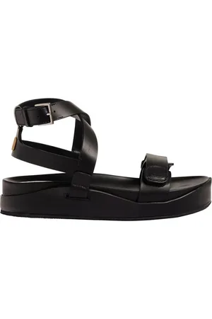 Inès de la Fressange Sko, Dame, Sort, 39 EU, Sort platform sandal