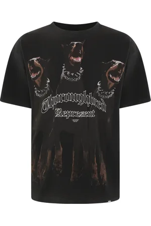 Represent Top, Herre, Sort, S, Bomuld, Thoroughbred T-shirt