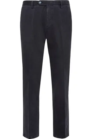 Boggi Milano Bukser, Herre, Blå, S, Bomuld, Stretch Cotton Bukser
