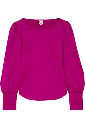 Inès de la Fressange Bluser & Skjorter, Dame, Lyserød, 2XS, Uld, Blouses & Bluser