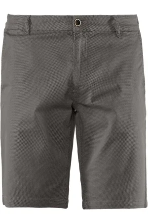 Bomboogie Shorts, Herre, Grå, W28, Bomuld, Slim Fit Chino Bermuda Shorts