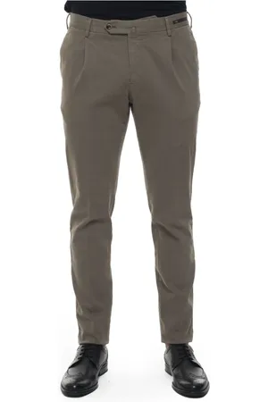 PT01 Bukser, Herre, , 3XL, Bomuld, Flise Mikro Print Skinny Fit Chino